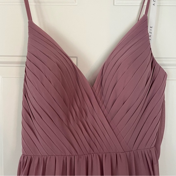 Azazie Gracie in Vintage Mauve - Picture 8 of 8